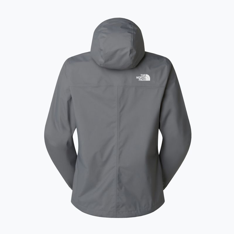Kurtka przeciwdeszczowa damska The North Face Antora Rain smoked pearl 7
