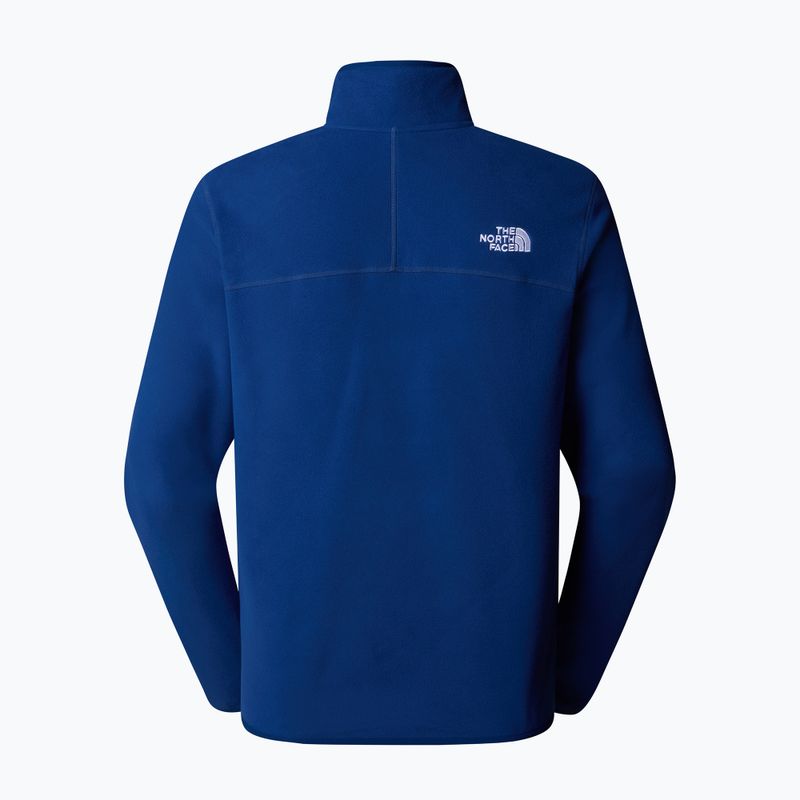 Bluza męska The North Face 100 Glacier 1/4 Zip estate blue 5