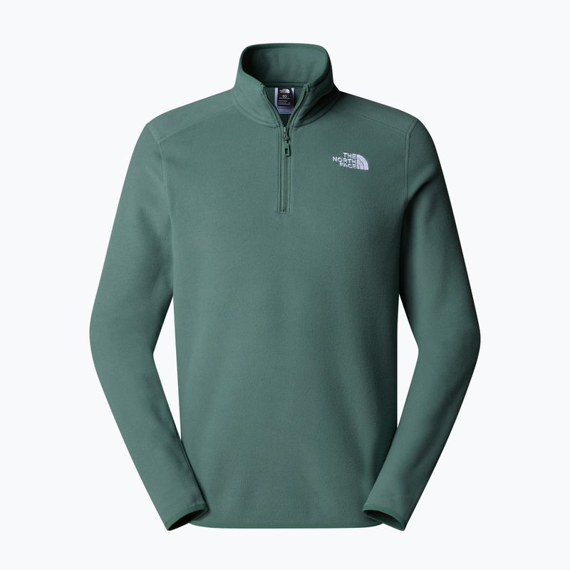 Bluza męska The North Face 100 Glacier 1/4 Zip medium duck green