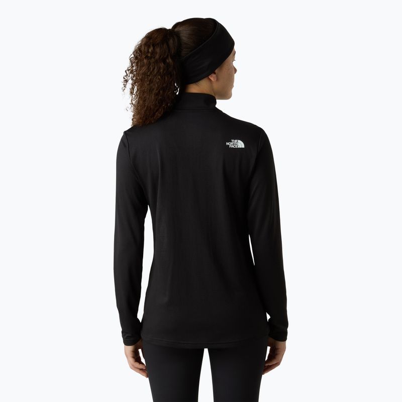 Bluza damska The North Face Flex 1/4 Zip Slim black 3