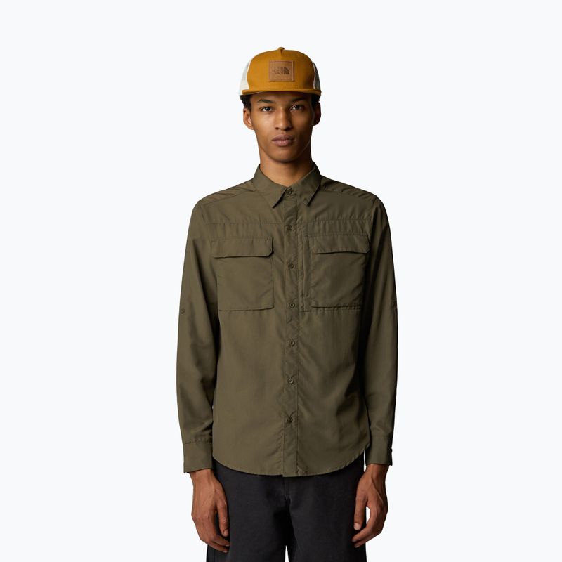 Koszula męska The North Face Sequoia new taupe green