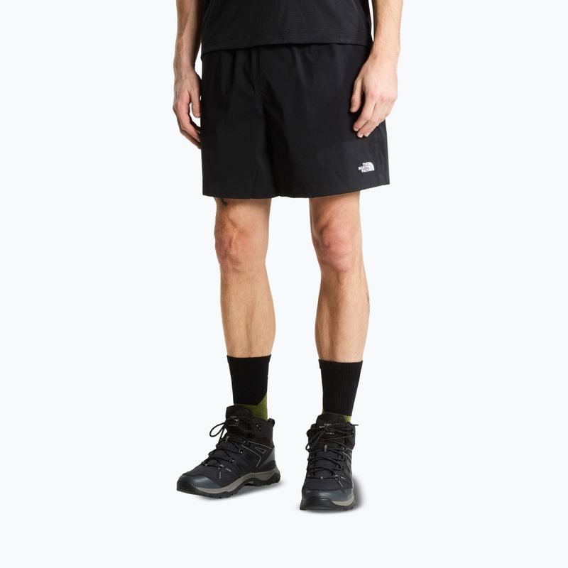 Spodenki trekkingowe męskie The North Face Class V Pathfinder Pull-On Shorts-7" tnf black