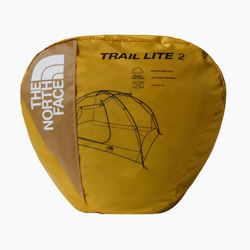 Namiot trekkingowy 2-osobowy The North Face Trail Lite 2 khaki stone/ arrowwood yellow 14