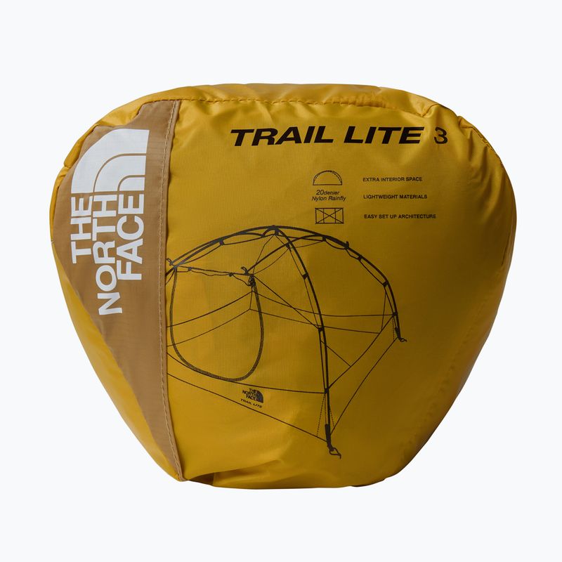 Namiot trekkingowy 3-osobowy The North Face Trail Lite 3 khaki stone/ arrowwood yellow 13