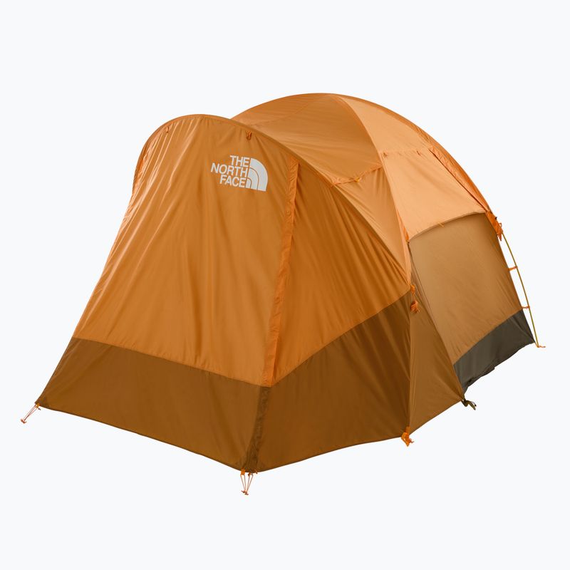 Namiot kempingowy 4-osobowy The North Face Wawona 4P light exuberance orange/ timber tan/ new taupe green 3