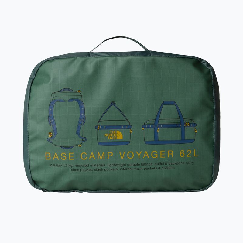 Torba podróżna The North Face Base Camp Voyager Duffel 62 l duck green/shady blue 4