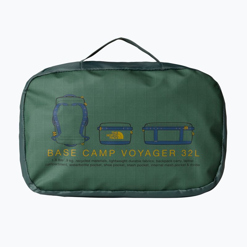 Torba podróżna The North Face Base Camp Voyager Duffel 32 l duck green/shady blue 4