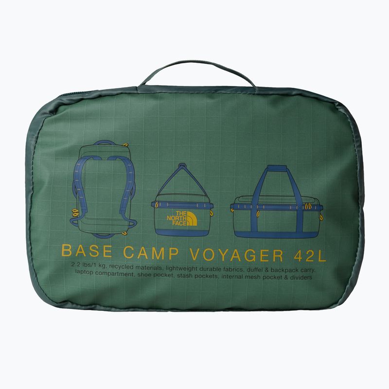 Torba podróżna The North Face Base Camp Voyager Duffel 42 l duck green/shady blue 4