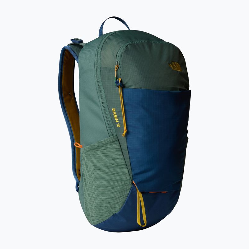 Plecak turystyczny The North Face Basin 18 l duck green/shady blue