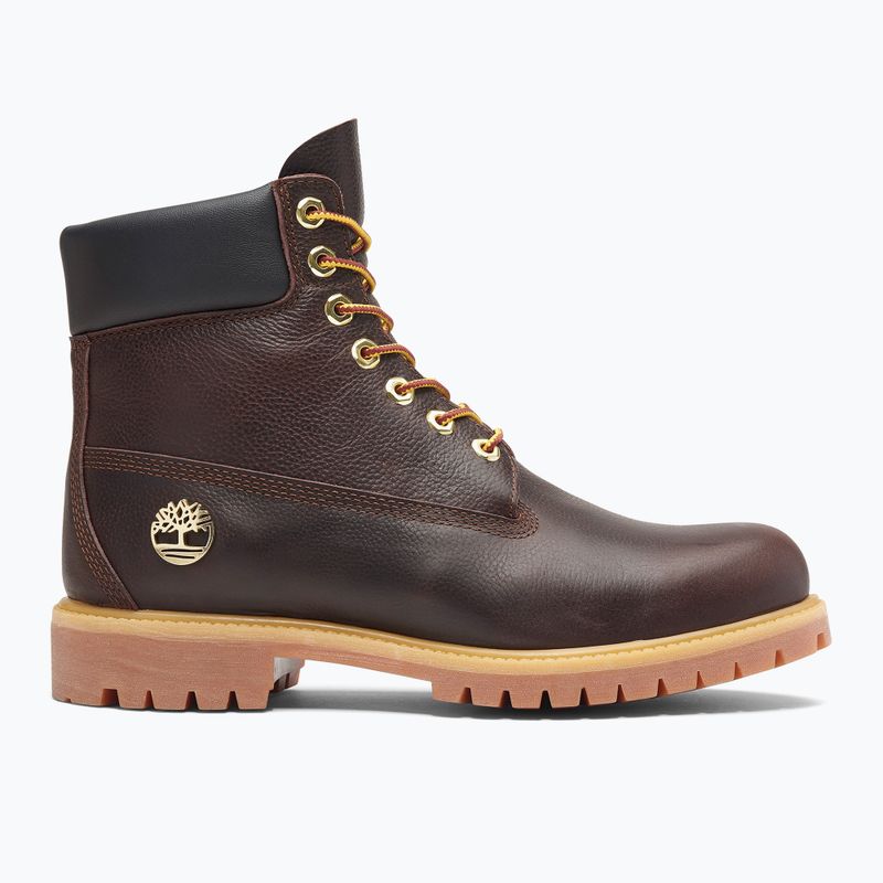 Buty męskie Timberland Premium 6 Inch Lace Up Waterproof dark brown/full grain/black 8