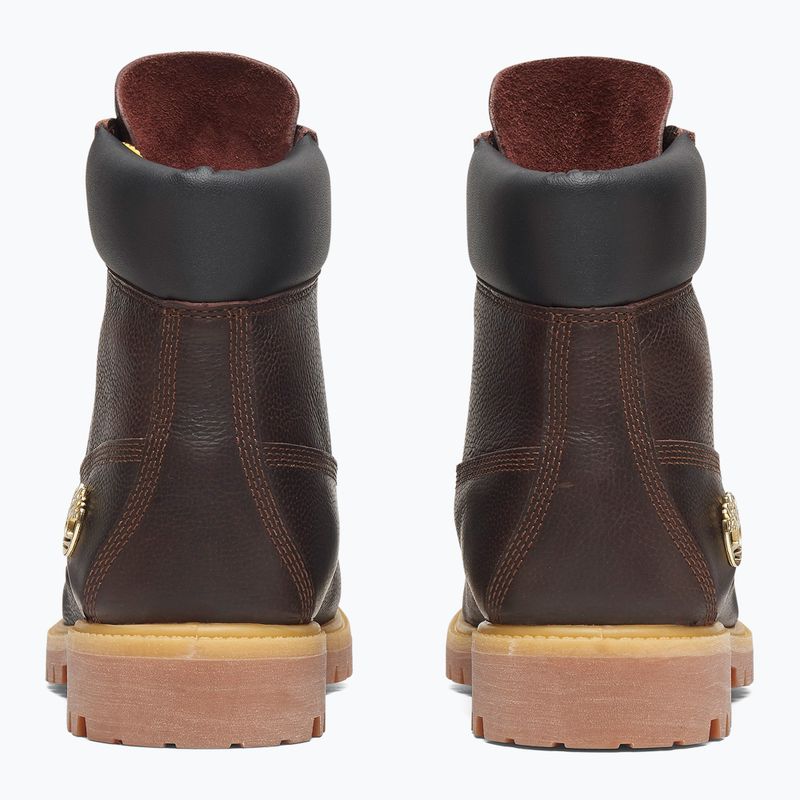 Buty męskie Timberland Premium 6 Inch Lace Up Waterproof dark brown/full grain/black 12