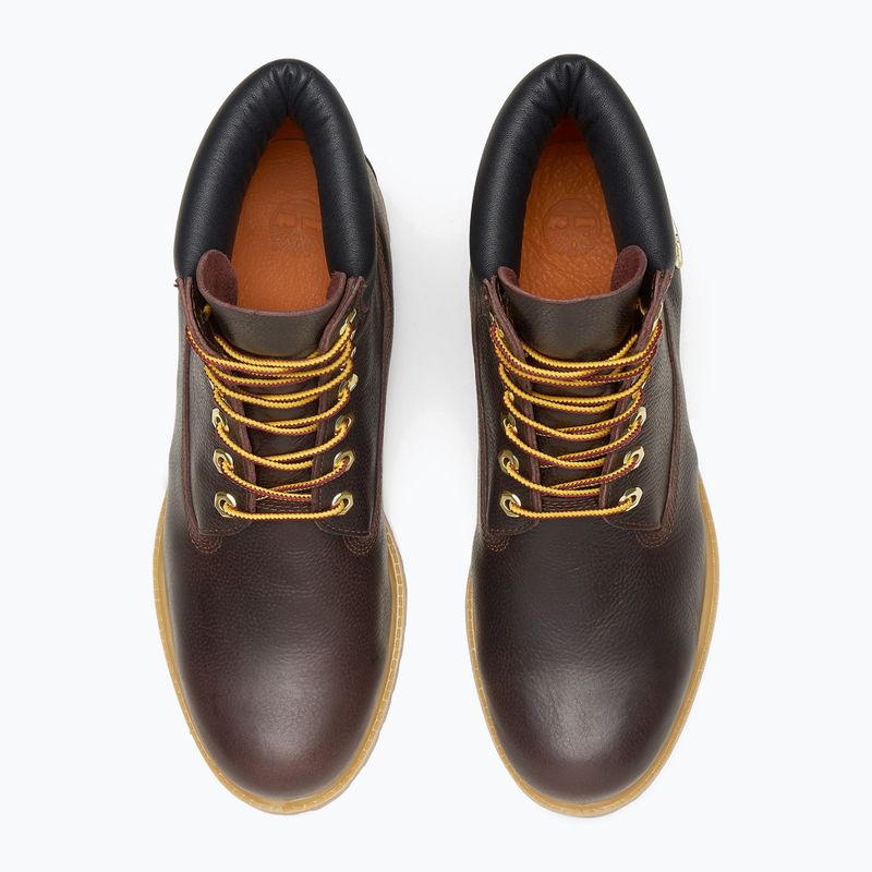 Buty męskie Timberland Premium 6 Inch Lace Up Waterproof dark brown/full grain/black 14