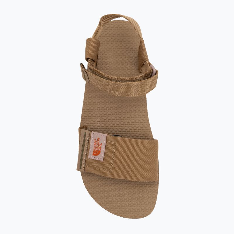 Sandały damskie The North Face Skeena Platform sahara/iron bronze 5