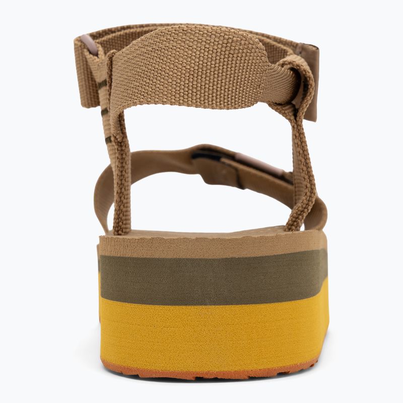 Sandały damskie The North Face Skeena Platform sahara/iron bronze 6