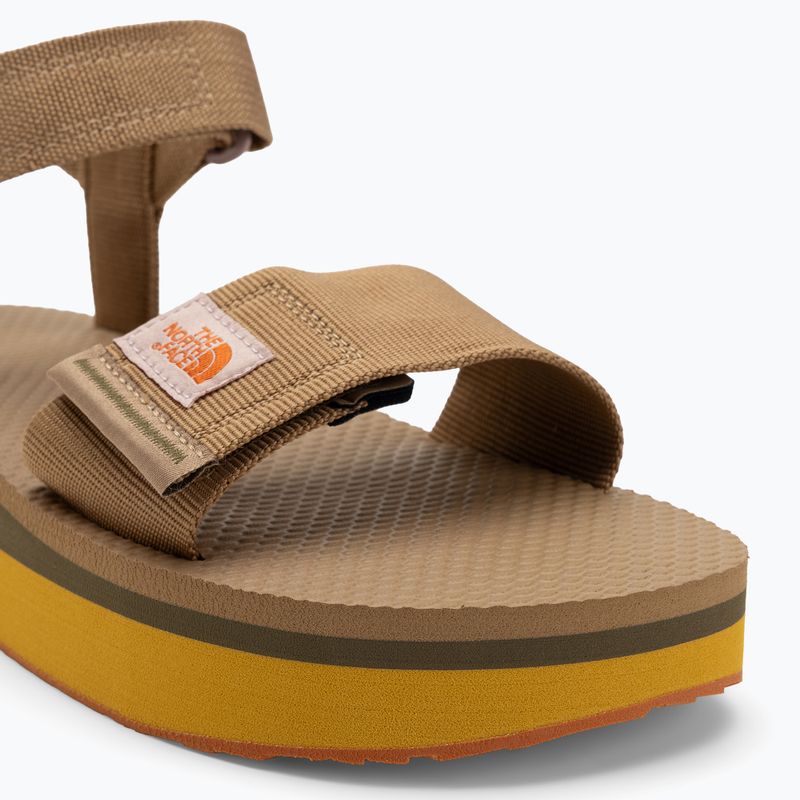 Sandały damskie The North Face Skeena Platform sahara/iron bronze 7