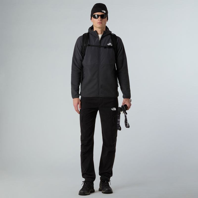 Bluza męska The North Face Glacier Heavyweight Full Zip HD asphalt grey/black 2