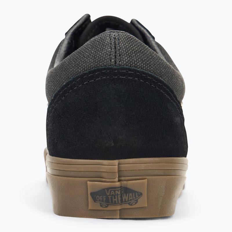 Buty Vans Old Skool heavy canvas black 6
