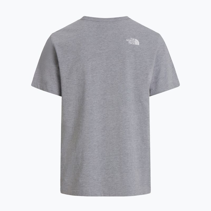 Koszulka męska The North Face Evolution Half Dome tnf pale grey heather 5