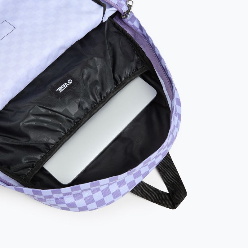 Plecak miejski Vans Old Skool Check 22 l purple haze 5