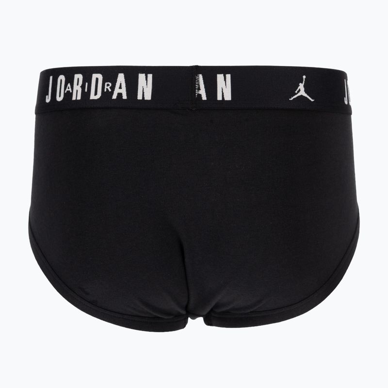 Bokserki dziecięce  Jordan JHB Briefs 3 pary black 2