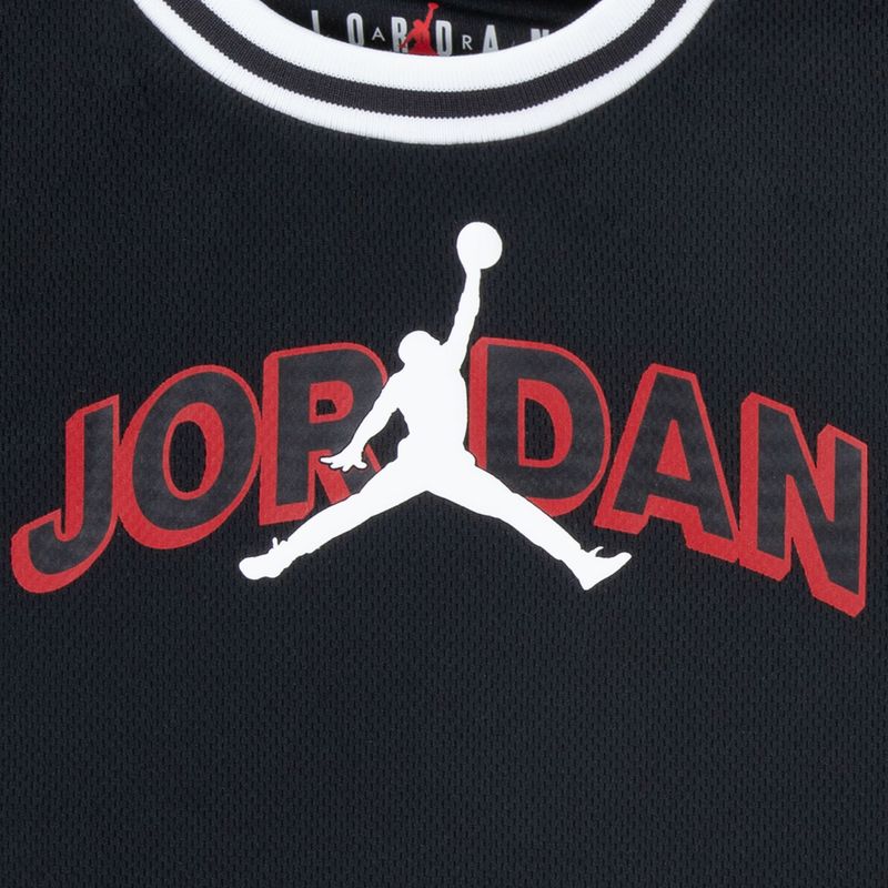Komplet dziecięcy Nike Jordan Matching Taping Mesh gym red 3