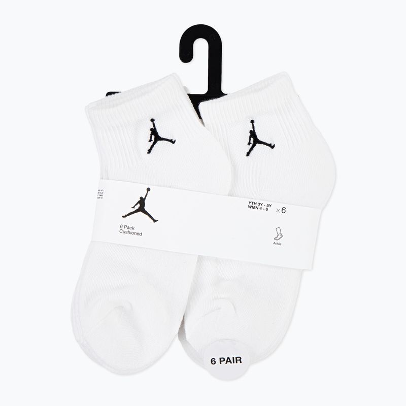 Skarpety Nike Jordan Everyday Essentials 6 pack white 3