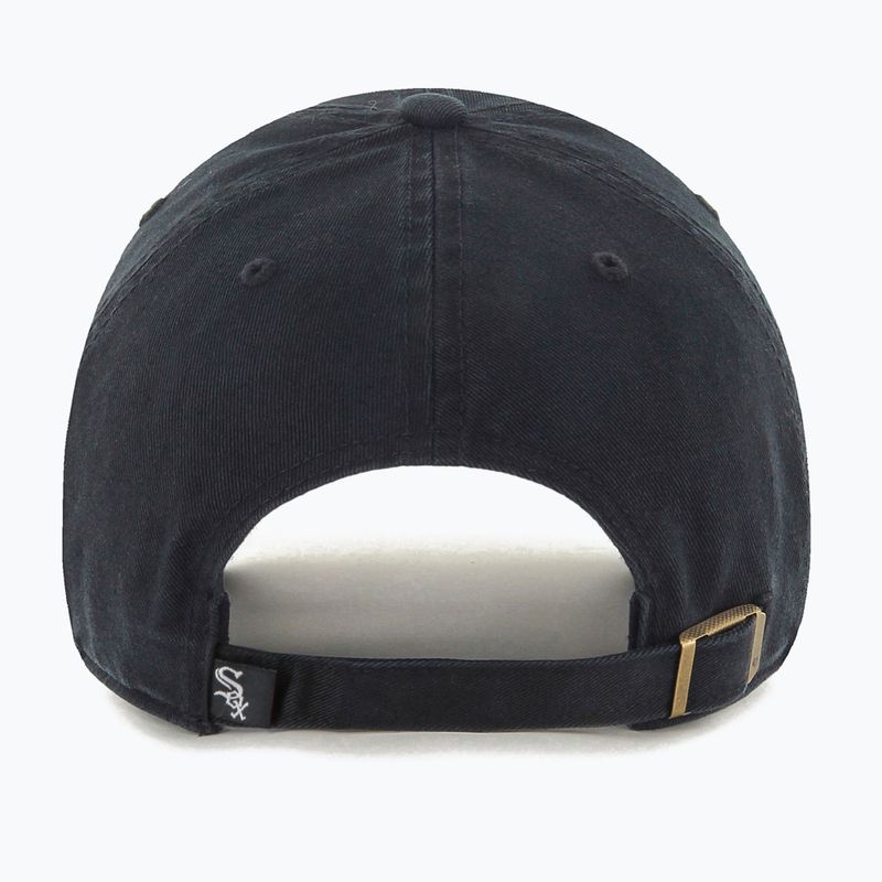 Czapka z daszkiem 47 Brand MLB Chicago White Sox CLEAN UP black 2