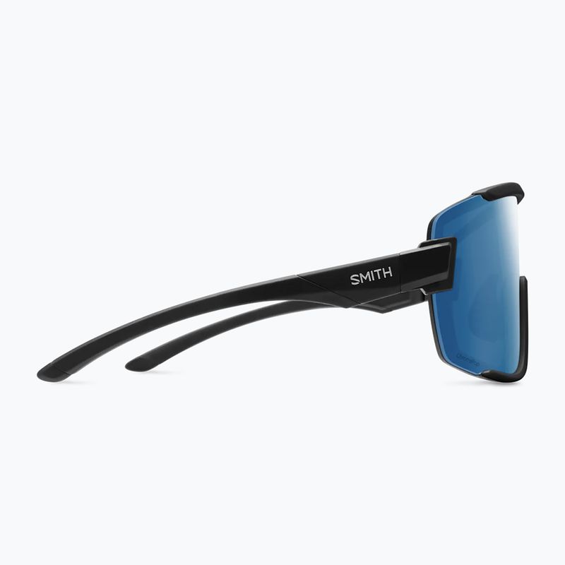 Okulary przeciwsłoneczne Smith Wildcat matte black/chrp polarized blue mirror/clear 3