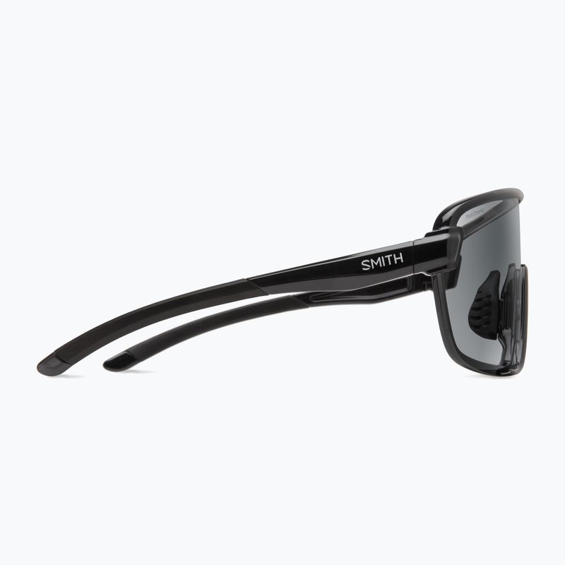 Okulary przeciwsłoneczne Smith Bobcat matte black/photochromic clear to gray/clear 3