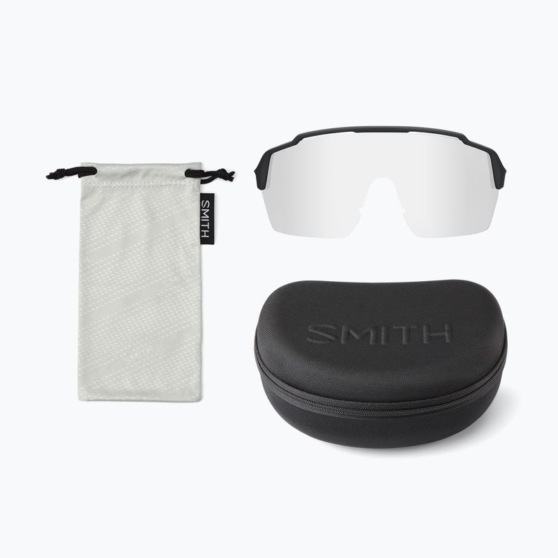 Okulary przeciwsłoneczne Smith Shift Split MAG black/photochromic clear to gray/clear 4