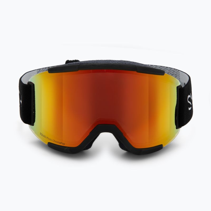 Gogle narciarskie Smith Squad black/chromapop pro photochromic red mirror 2