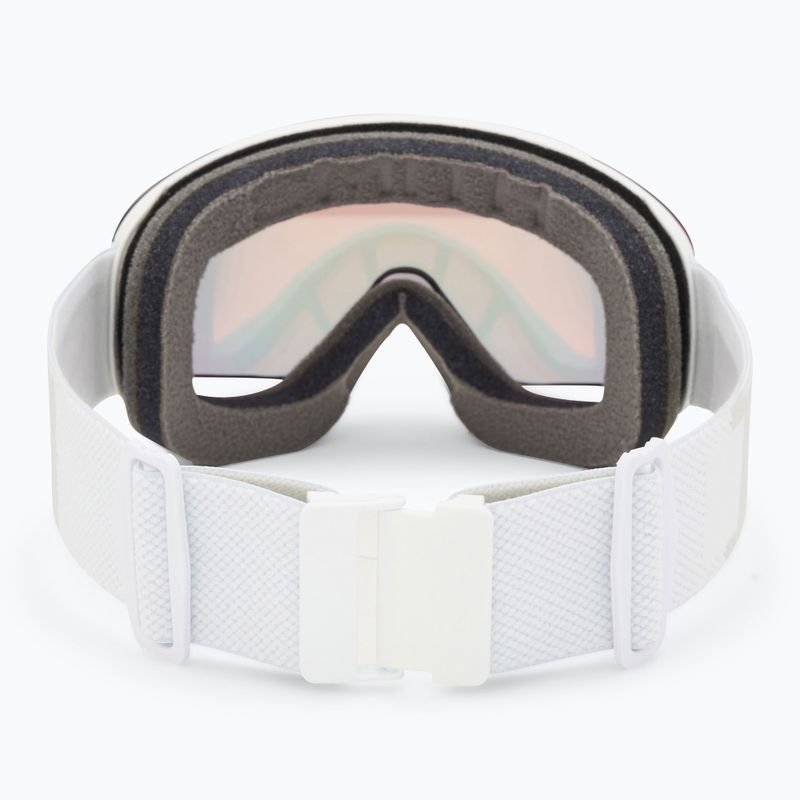 Gogle narciarskie Smith Moment white vapor/chromapop pro photochromic red mirror 3