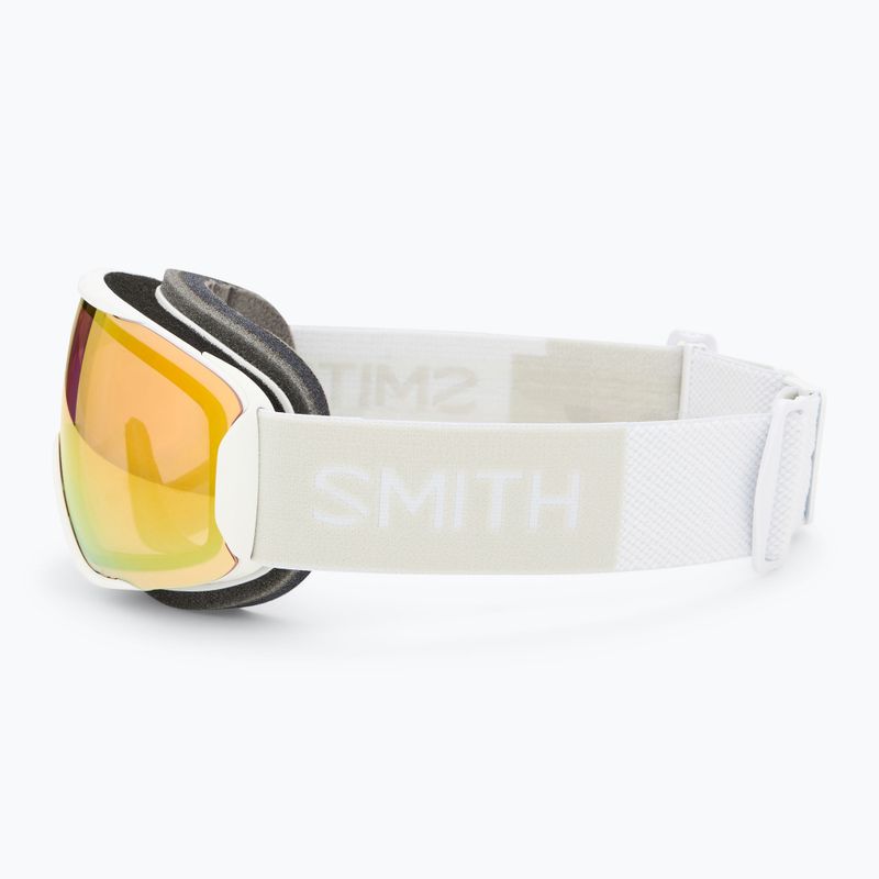Gogle narciarskie Smith Moment white vapor/chromapop pro photochromic red mirror 4