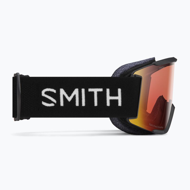 Gogle narciarskie Smith Squad S black chromapop pro photochromic red mirror 4