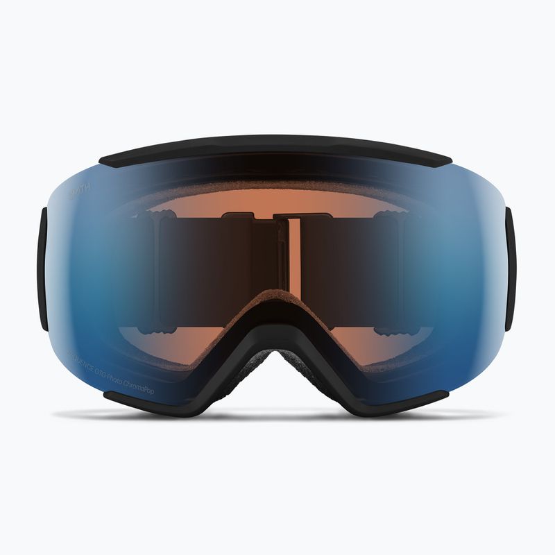 Gogle narciarskie Smith Sequence OTG black/chromapop pro photochromic blue mirror 2