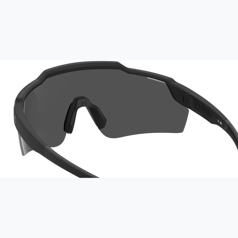 Okulary przeciwsłoneczne męskie Under Armour Levelup S3 matte black/grey oleophobic 6