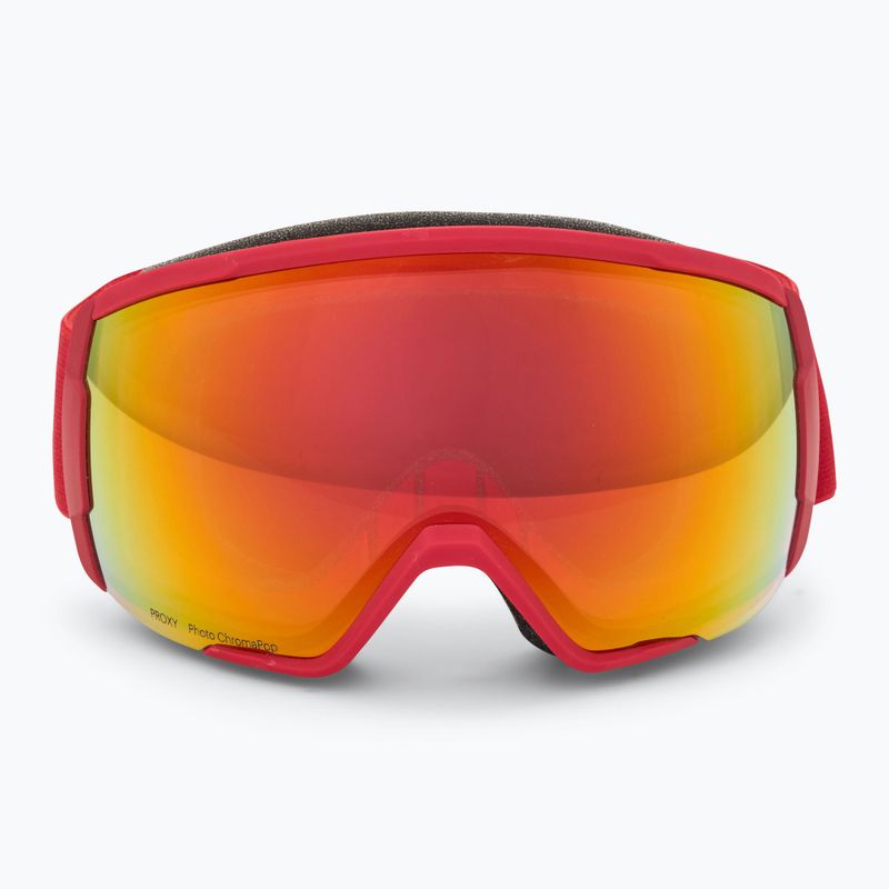 Gogle narciarskie Smith Proxy crimson/ chromapop pro photochromic red mirror 2