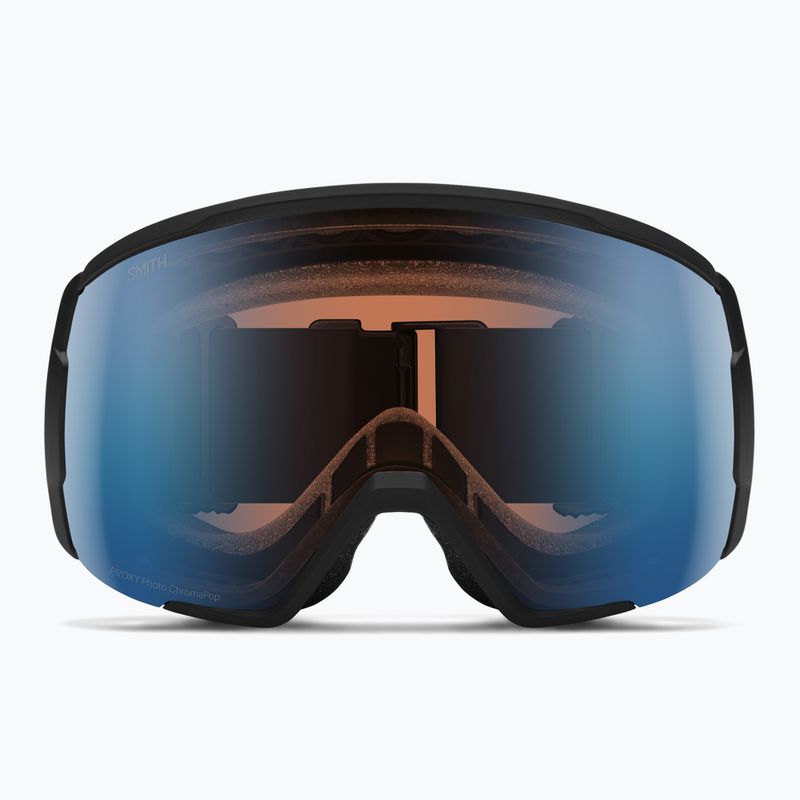 Gogle narciarskie Smith Proxy black/ chromapop pro photochromic blue mirror 2