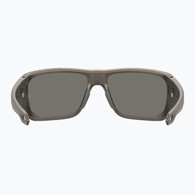 Okulary przeciwsłoneczne męskie Under Armour Attack MD S3 brwn metlzed/gold mirror oleophobic 4