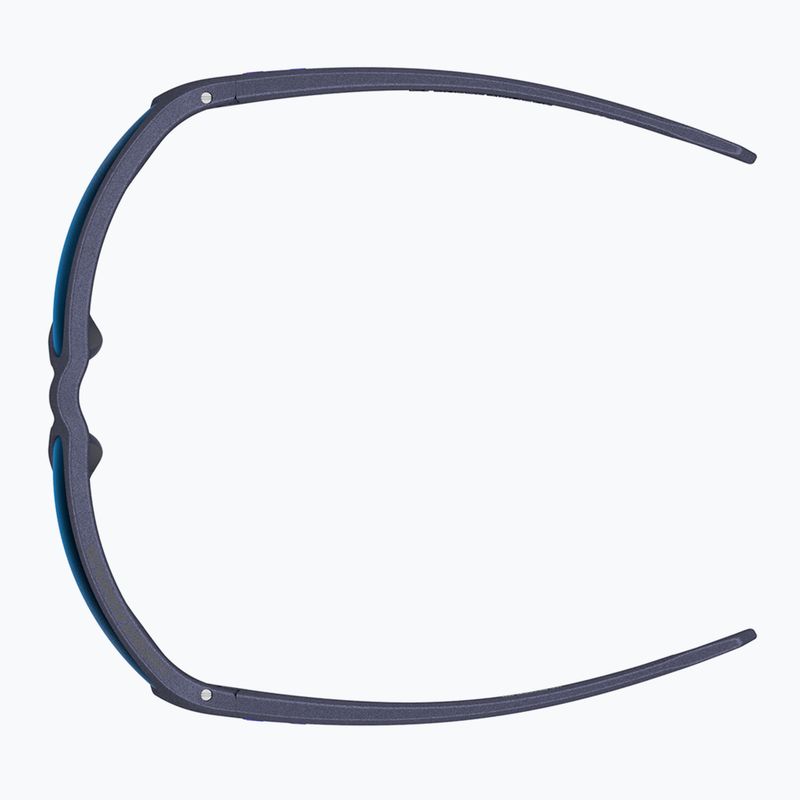 Okulary przeciwsłoneczne męskie Under Armour Attack MD S3 blue metalized/blue multilayer oleophobic 5