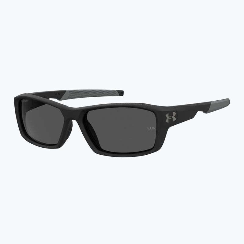 Okulary przeciwsłoneczne męskie Under Armour Fanatical S3 matte black/grey polarized 2