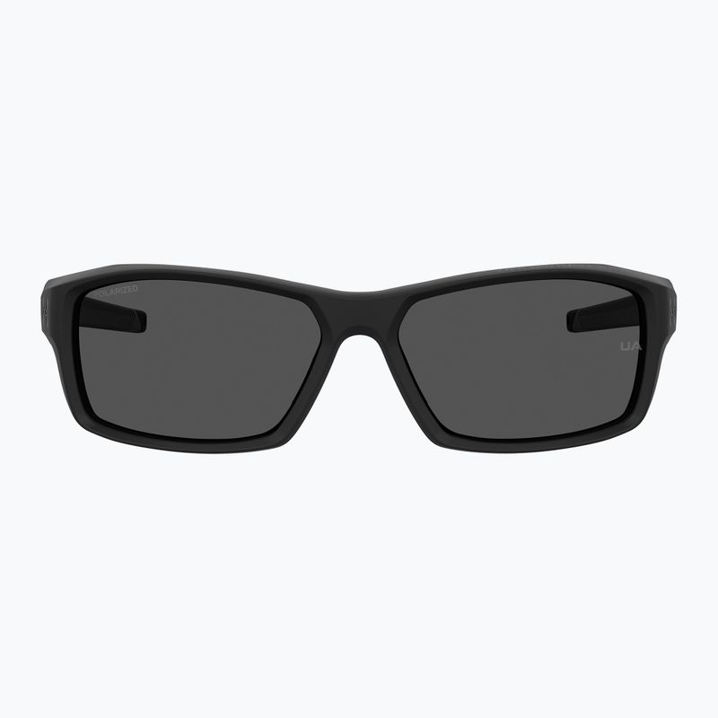 Okulary przeciwsłoneczne męskie Under Armour Fanatical S3 matte black/grey polarized 3