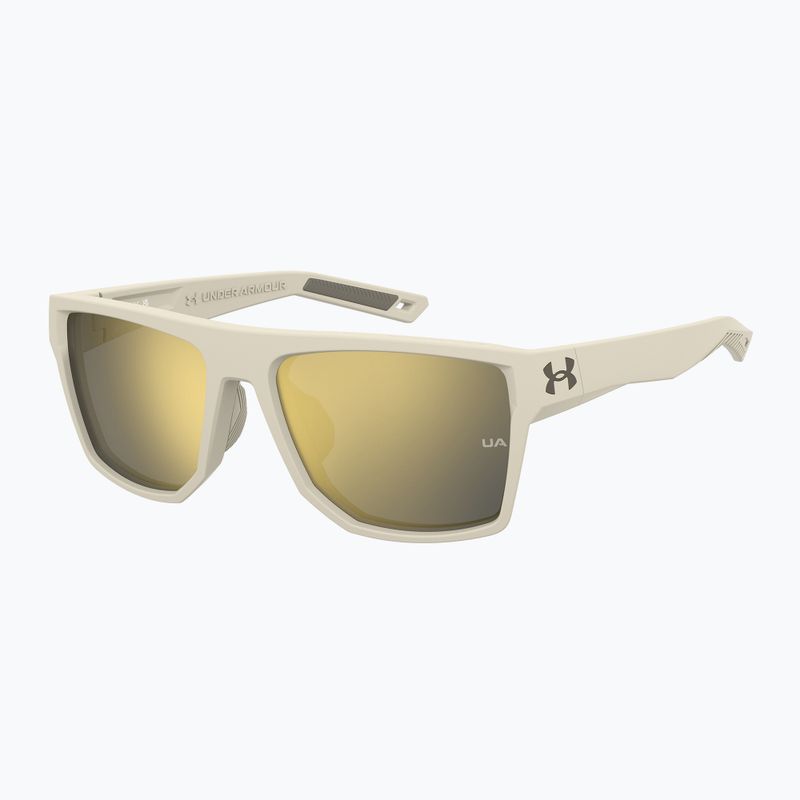 Okulary przeciwsłoneczne męskie Under Armour Launch 2/G S3 khaki/gold mirror 2
