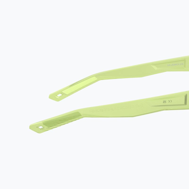 Okulary przeciwsłoneczne męskie Under Armour Launch 2/G S3 green crystal/silver mirror 8