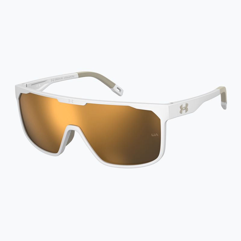 Okulary przeciwsłoneczne męskie Under Armour Define/G S3 matte white gold/gold mirror 2