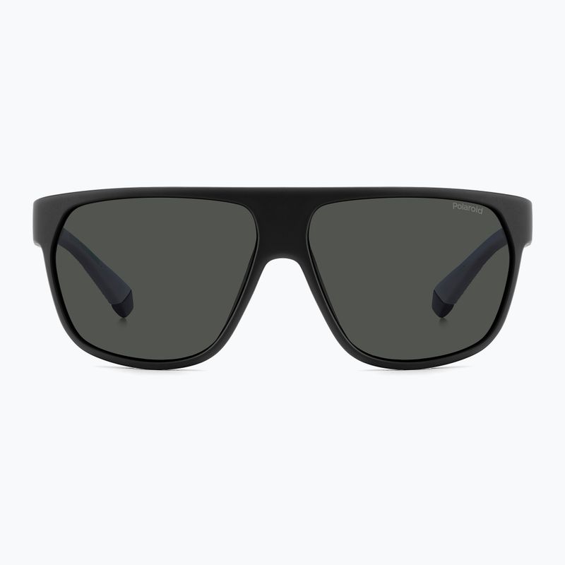 Okulary przeciwsłoneczne męskie Polaroid PLD 7053/S matte black/grey polarized 3