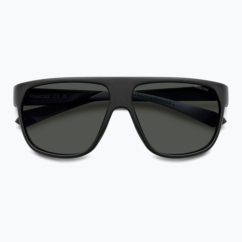 Okulary przeciwsłoneczne męskie Polaroid PLD 7053/S matte black/grey polarized 4