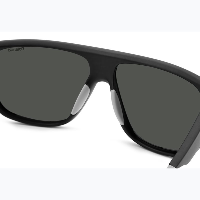 Okulary przeciwsłoneczne męskie Polaroid PLD 7053/S matte black/grey polarized 7