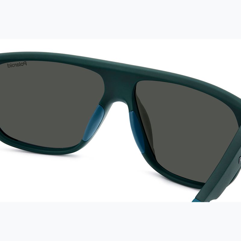 Okulary przeciwsłoneczne męskie Polaroid PLD 7053/S matte green/grey polarized 5