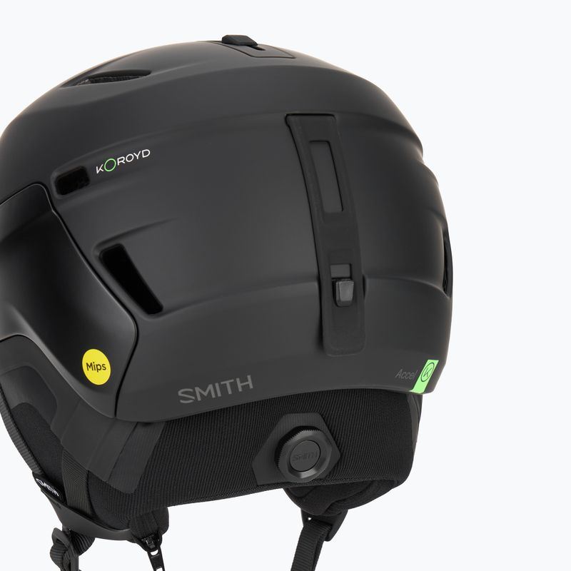 Kask narciarski Smith Accel MIPS matte black 9
